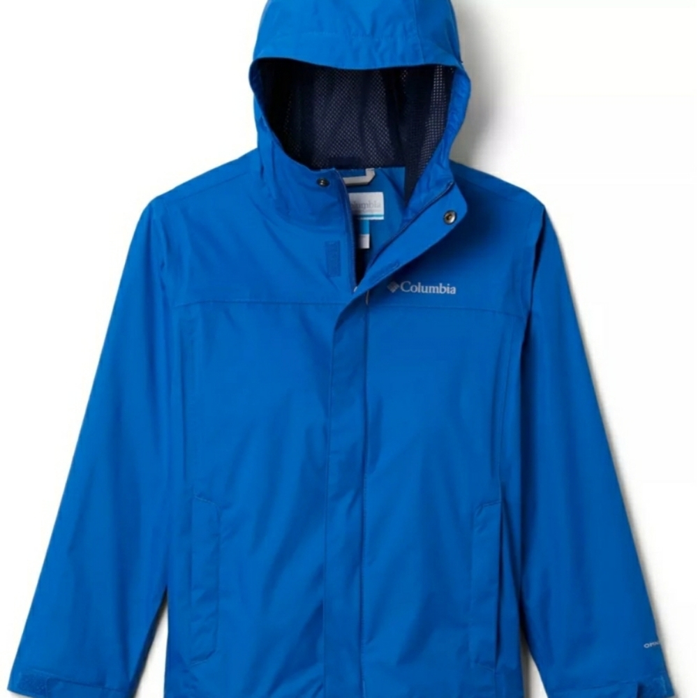Indigo Blue Columbia Rain Jacket